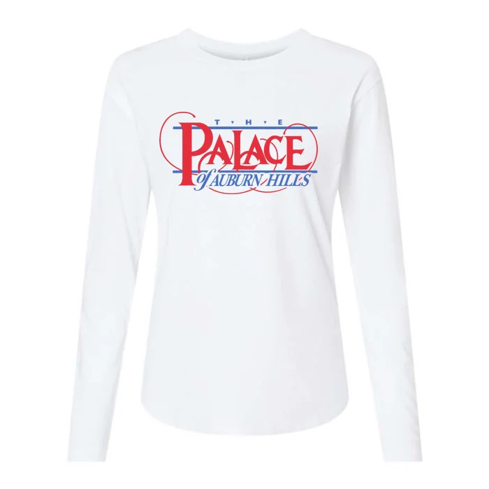 The Palace Of Auburn Hills Womens Cotton Relaxed Long Sleeve T-Shirt