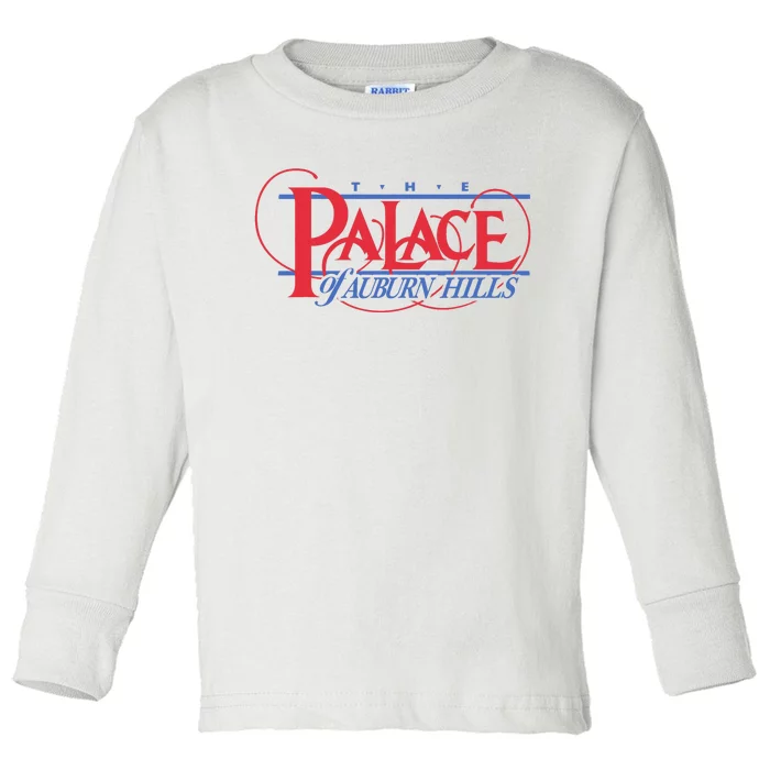 The Palace Of Auburn Hills Toddler Long Sleeve Shirt