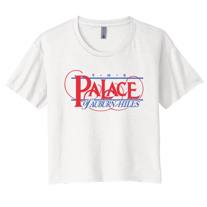 The Palace Of Auburn Hills Women's Crop Top Tee