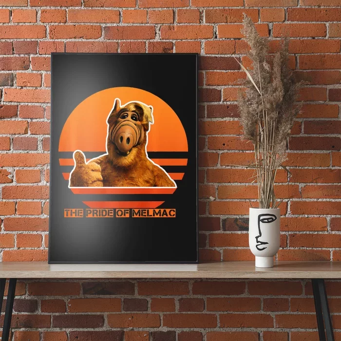 The Pride Of Melmac Alf Alien Vintage Poster