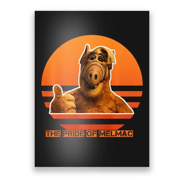 The Pride Of Melmac Alf Alien Vintage Poster