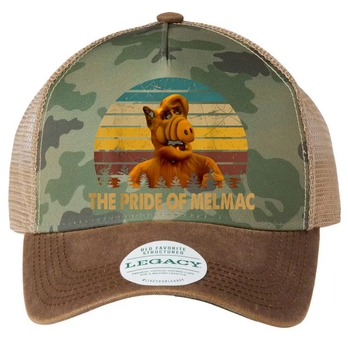 The Pride Of Melmac Alf Alien Vintage Legacy Tie Dye Trucker Hat