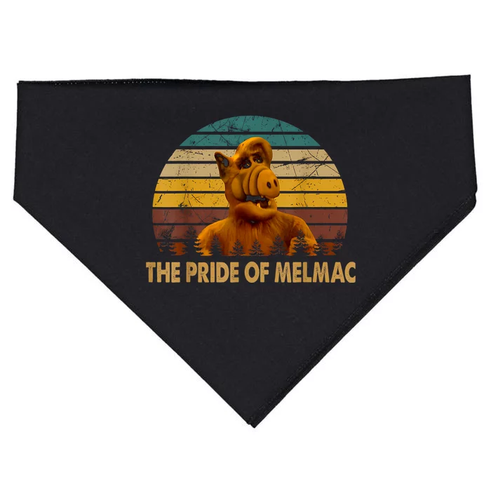 The Pride Of Melmac Alf Alien Vintage USA-Made Doggie Bandana