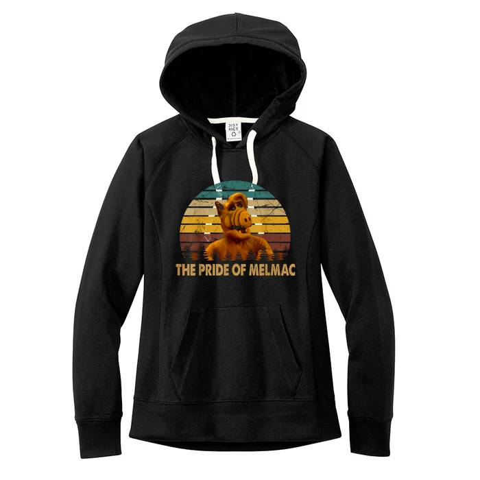 The Pride Of Melmac Alf Alien Vintage Women's Fleece Hoodie