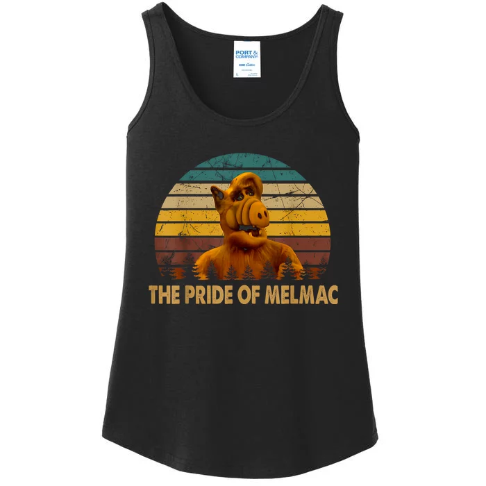 The Pride Of Melmac Alf Alien Vintage Ladies Essential Tank