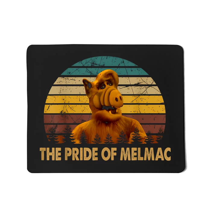 The Pride Of Melmac Alf Alien Vintage Mousepad