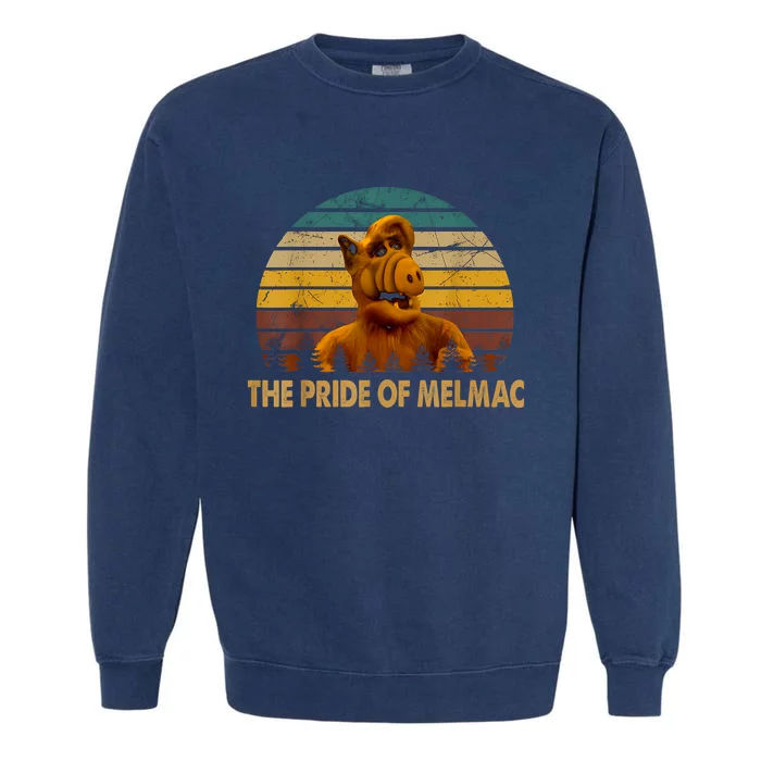 The Pride Of Melmac Alf Alien Vintage Garment-Dyed Sweatshirt