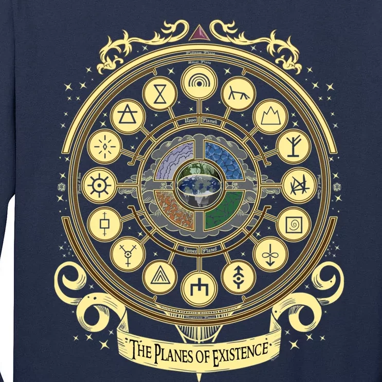 The Planes Of Existence Tall Long Sleeve T-Shirt