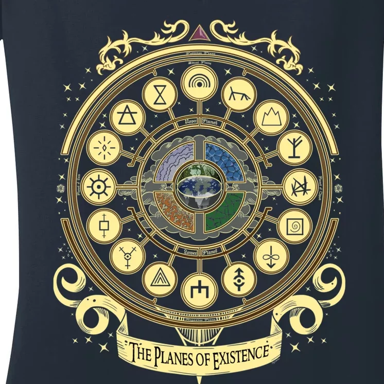 The Planes Of Existence Women's V-Neck T-Shirt