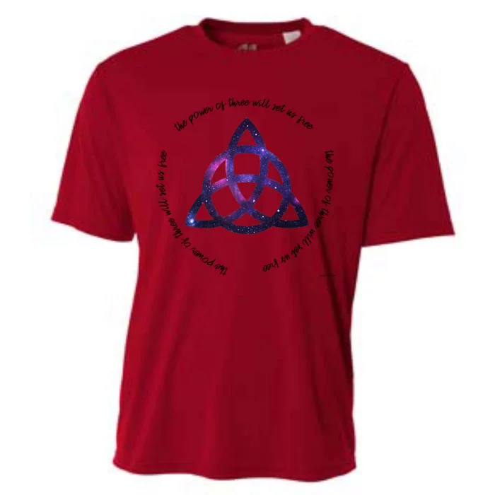 The Power Of Three Charmed Cooling Performance Crew T-Shirt