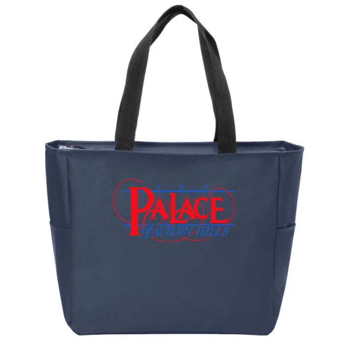 The Palace Of Auburn Hills Zip Tote Bag