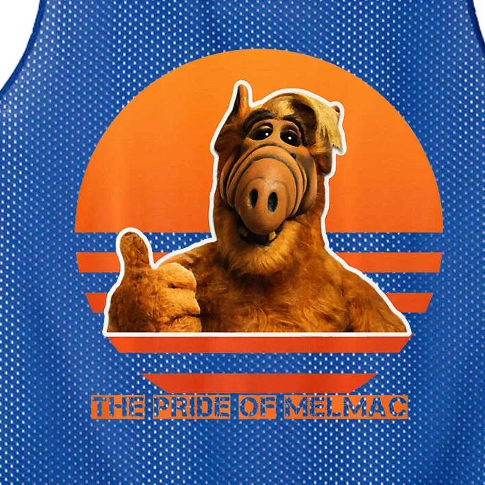 The Pride Of Melmac Alf Alien Mesh Reversible Basketball Jersey Tank