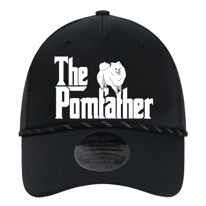 The Pomfather Pom Father Funny Dog Dad Pomeranian Lover Performance The Dyno Cap