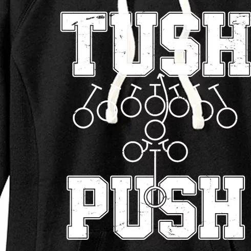 Tush Push Philadelphia Football Women's Fleece Hoodie