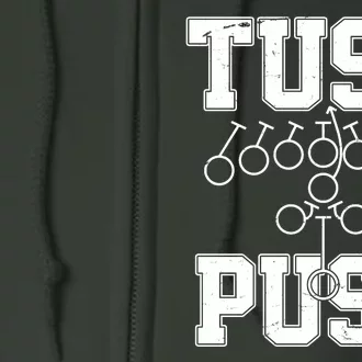 Tush Push Philadelphia Football Full Zip Hoodie