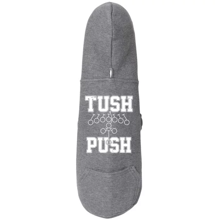 Tush Push Philadelphia Football Doggie 3-End Fleece Hoodie