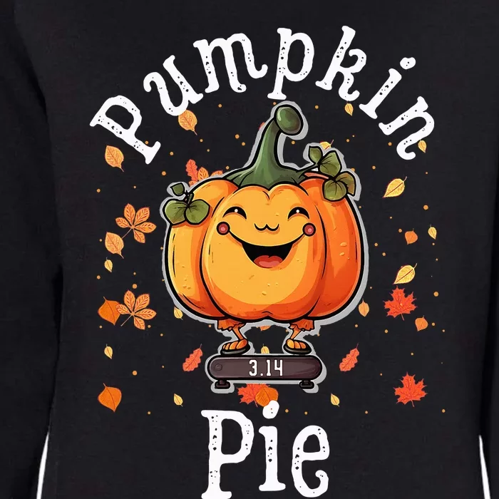 Thanksgiving Pumpkin Pi Funny Autumn Math Teacher Fall Womens California Wash Sweatshirt