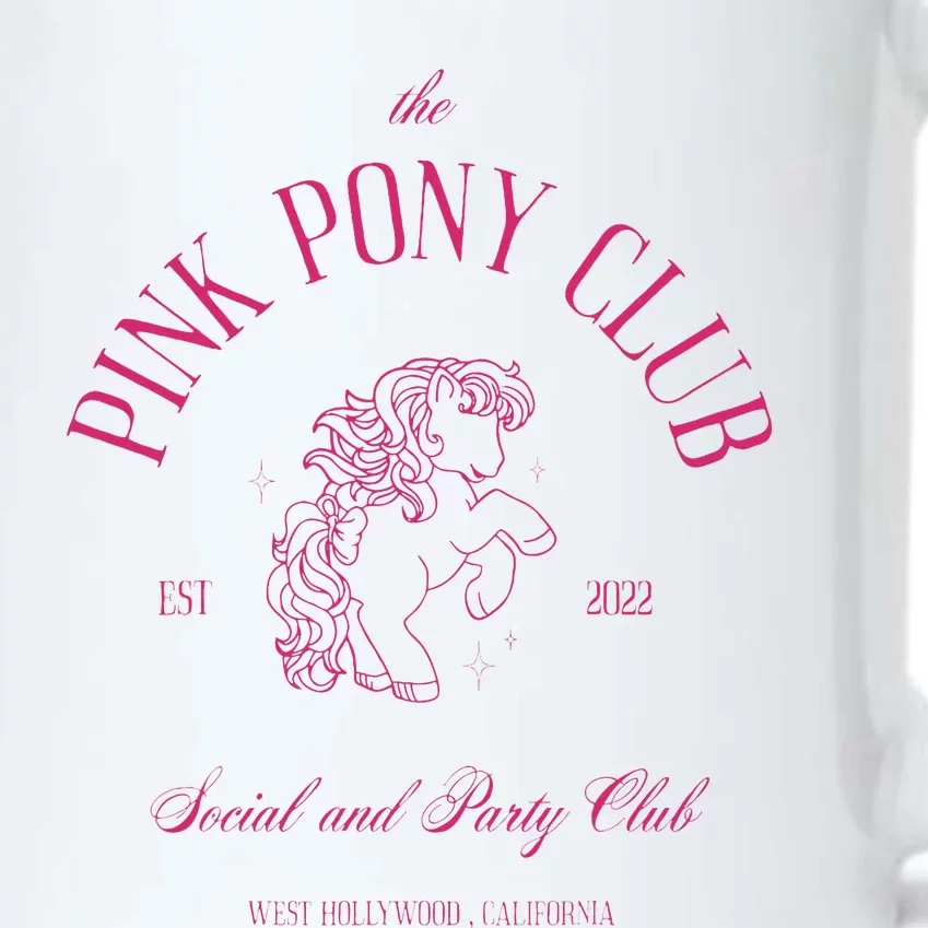 The Pink Pony Club Social And Party Club Black Color Changing Mug