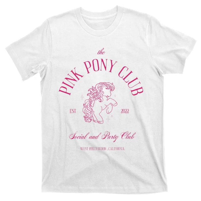 The Pink Pony Club Social And Party Club T-Shirt