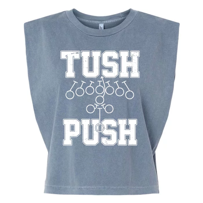 Tush Push Philadelphia Football Garment-Dyed Women's Muscle Tee