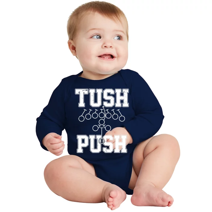 Tush Push Philadelphia Football Baby Long Sleeve Bodysuit