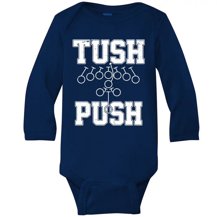 Tush Push Philadelphia Football Baby Long Sleeve Bodysuit