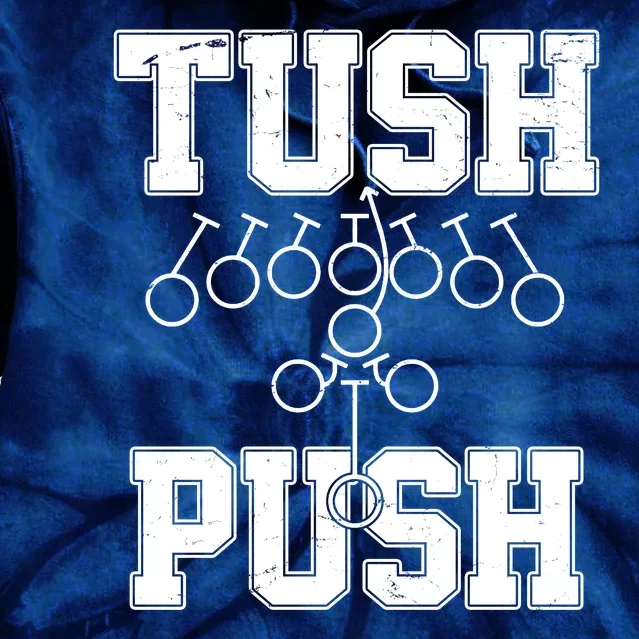 Tush Push Philadelphia Football Tie Dye Hoodie