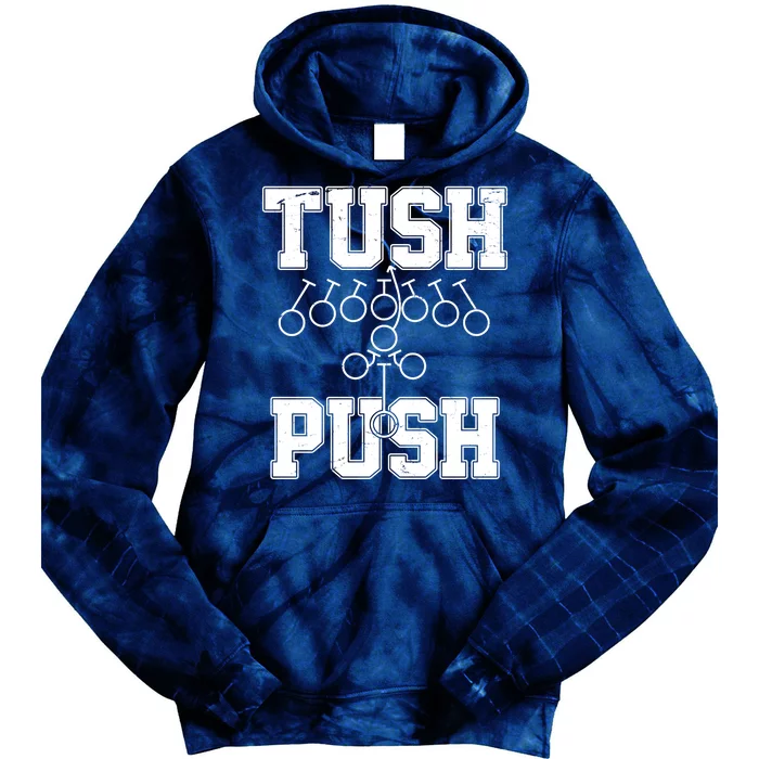 Tush Push Philadelphia Football Tie Dye Hoodie