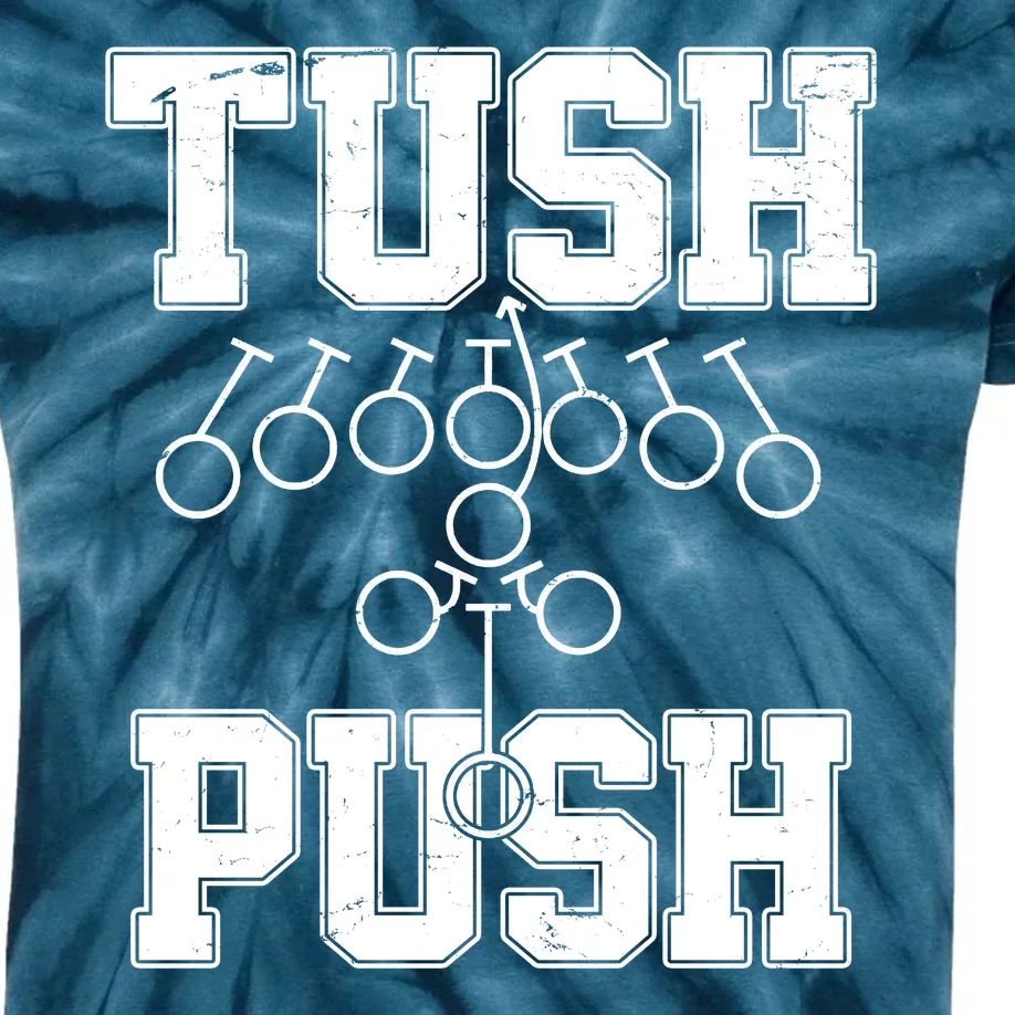 Tush Push Philadelphia Football Kids Tie-Dye T-Shirt