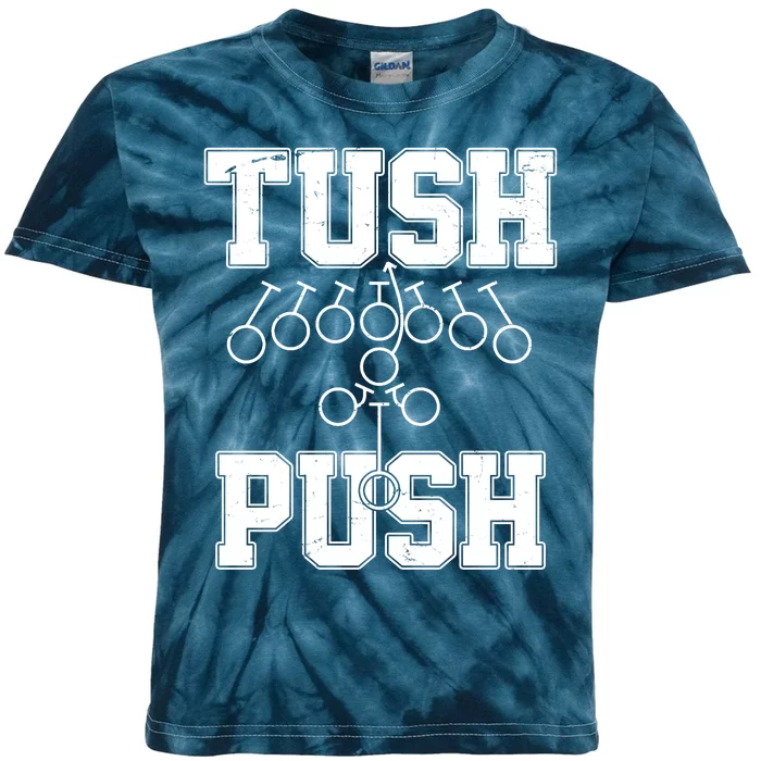 Tush Push Philadelphia Football Kids Tie-Dye T-Shirt