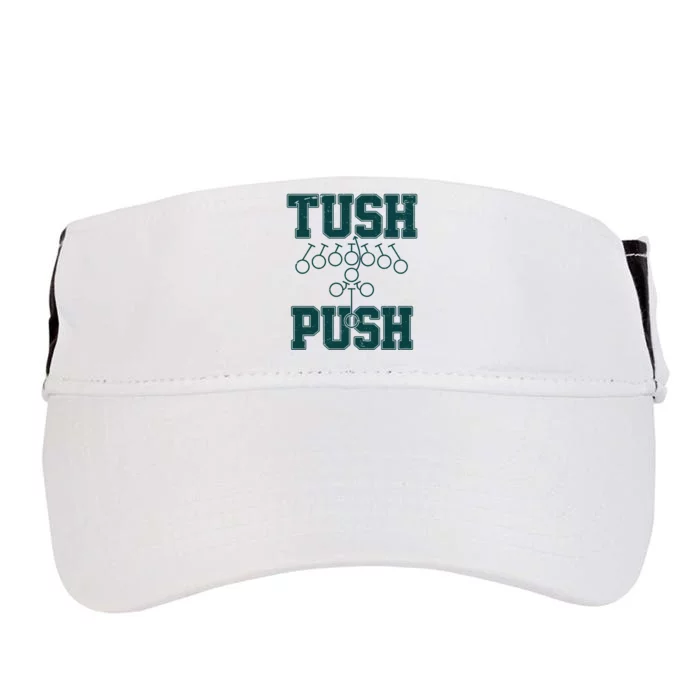 Tush Push Philadelphia Football Adult Drive Performance Visor