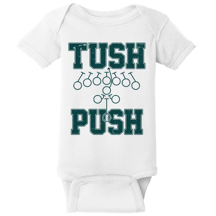 Tush Push Philadelphia Football Baby Bodysuit