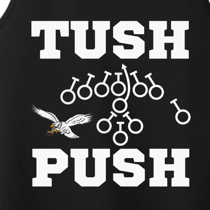 Tush Push Philadelphia Football Performance Tank