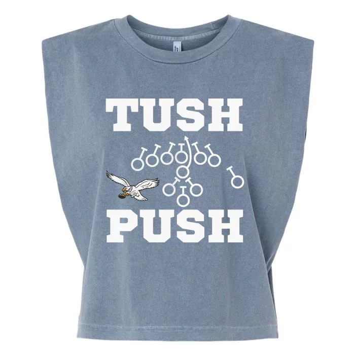 Tush Push Philadelphia Football Garment-Dyed Women's Muscle Tee