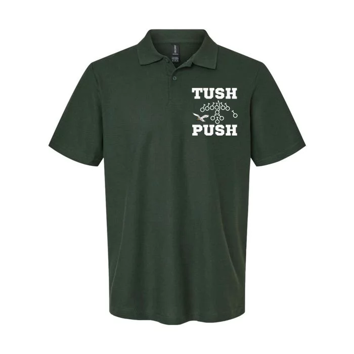 Tush Push Philadelphia Football Softstyle Adult Sport Polo