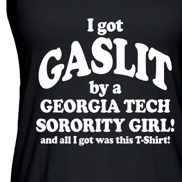 The People’S Princess I Got Gaslit By A Georgia Ladies Essential Flowy Tank