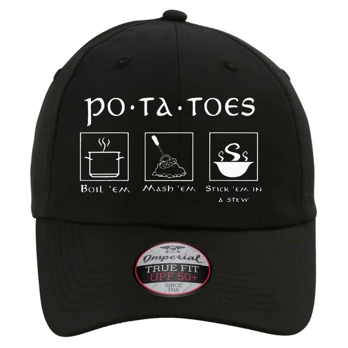 Taters Potatoes Potato Tater The Original Performance Cap