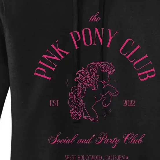 The Pink Pony Club Social And Party Club Women's Pullover Hoodie