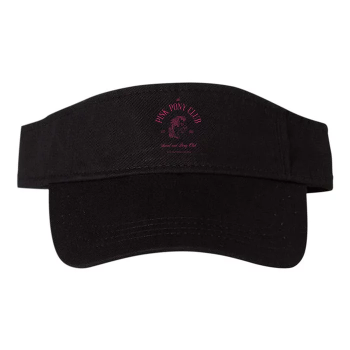 The Pink Pony Club Social And Party Club Valucap Bio-Washed Visor