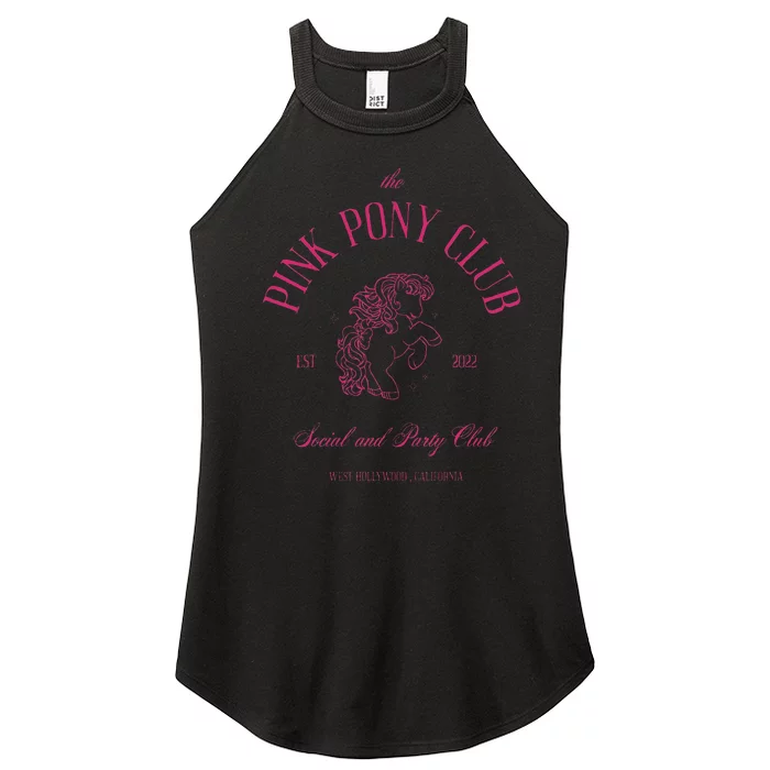 The Pink Pony Club Social And Party Club Women’s Perfect Tri Rocker Tank