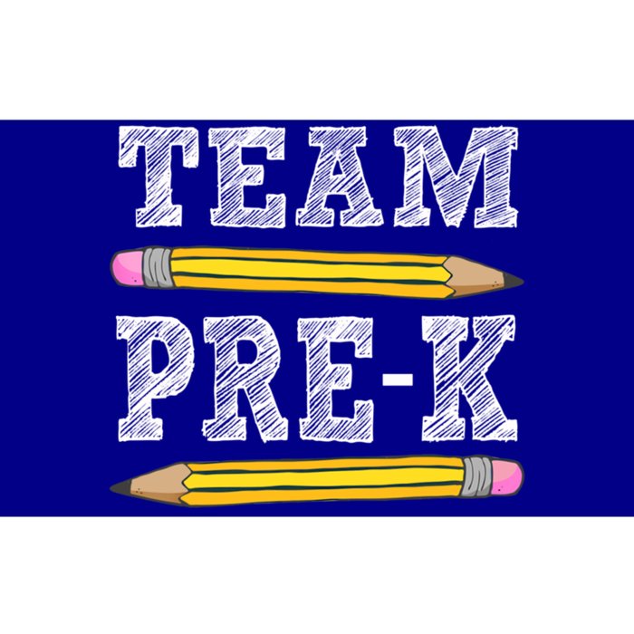 Team PreK Pencil Back To School Preschool Teacher Gift Bumper Sticker