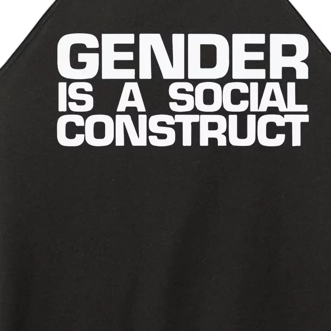 The Phluid Project Gender Is A Social Construct Women’s Perfect Tri Rocker Tank