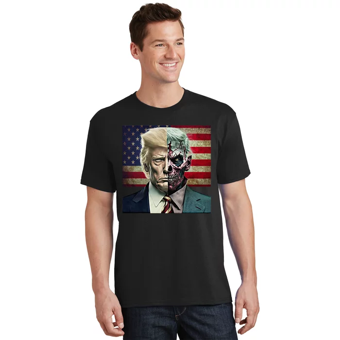 Two-Faced Politicians Presidential Election 2024 Trump T-Shirt