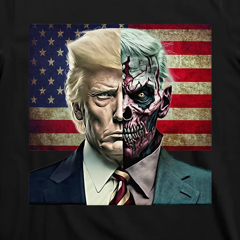 Two-Faced Politicians Presidential Election 2024 Trump T-Shirt