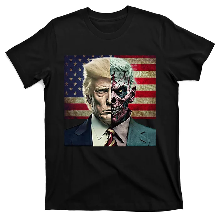 Two-Faced Politicians Presidential Election 2024 Trump T-Shirt