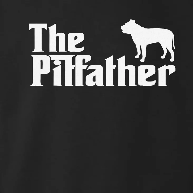 The Pitfather Pit Bull Dad Funny Pit Daddy For Dog Dad Toddler Hoodie