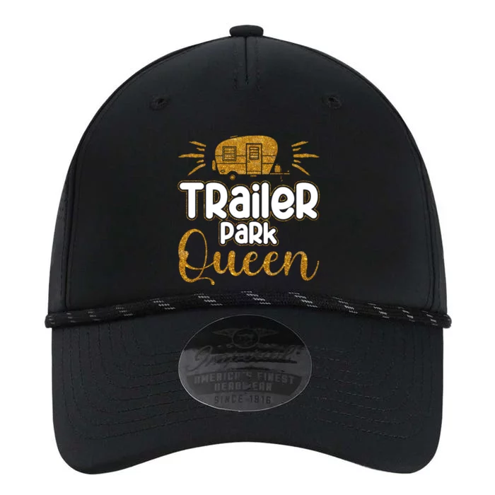 Trailer Park Queen RV Camping Camper Gift Performance The Dyno Cap