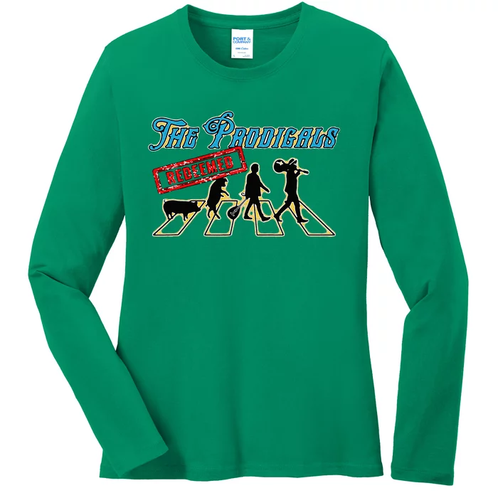 The Prodigals Redeemed Oldies Band From Colorado Ladies Long Sleeve Shirt