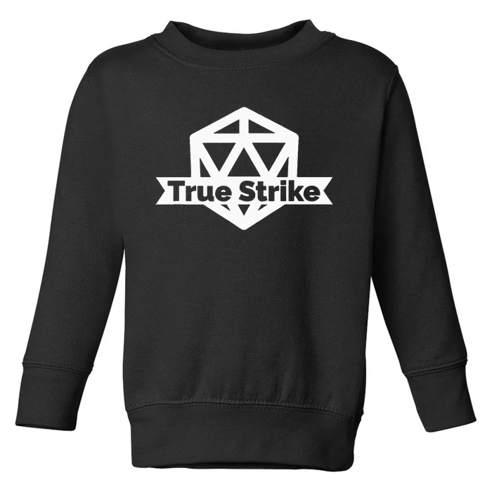 Truestrike Podcast Represent Toddler Sweatshirt