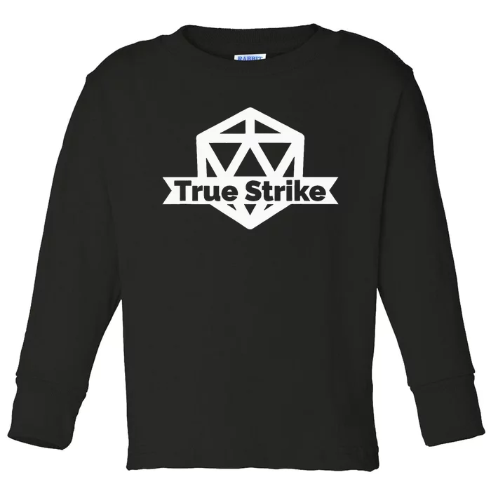 Truestrike Podcast Represent Toddler Long Sleeve Shirt